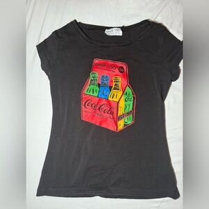 Coca-Cola Black T-Shirt with Tag